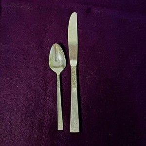 1847 Rogers Bros Evangeline International Stainless Flatware Teaspoon Knife